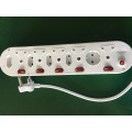 Afrique du Sud fiche d&#39;alimentation broche pur cuivre extension socket